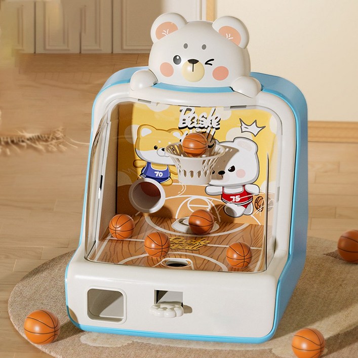 토요요 공룡 농구 게임기 실내 미니 농구대 어린이 농구 놀이 장난감 37세 DTL1