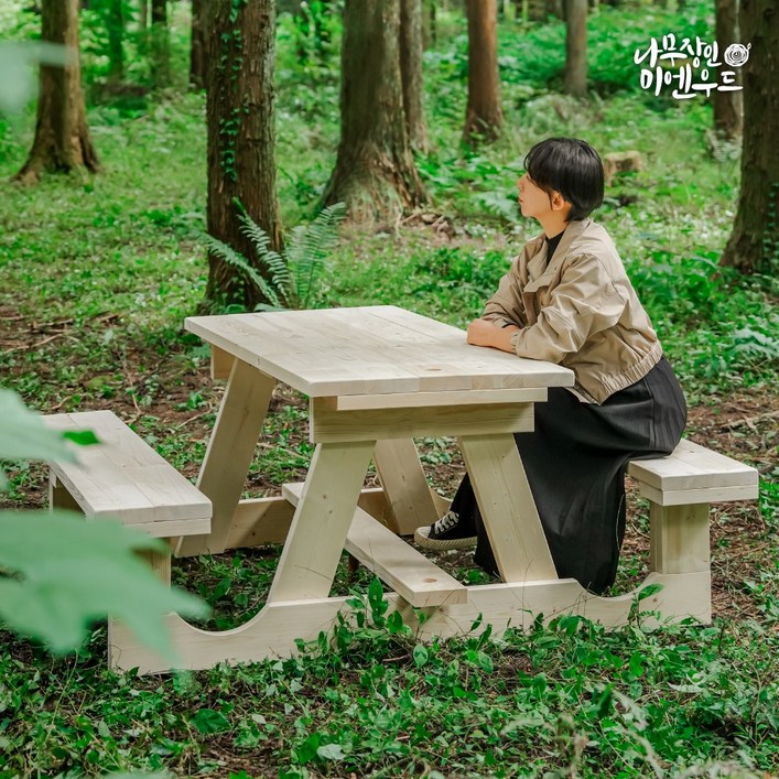 올리브가구 개방형 야외테이블 원목테이블 야외 평상 파라솔 벤치 야외테이블세트, 02개방형 무도색 8인용 올리브가구 개방형 야외테이블 원목테이블 야외 평상 파라솔 벤치 야외테이블세트, 02개방형 무도색 8인용