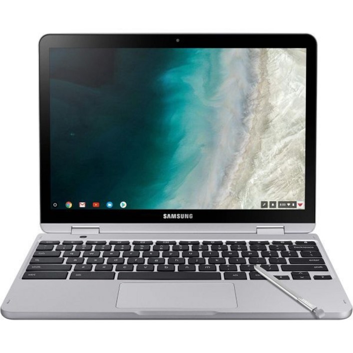 삼성 크롬북 플러스 V2 투인원 4GB 램 32GB eMMC 13MP 카메라 크롬 OS 12.2 1610 종횡비 라이트 타이탄XE520QABK01미국
