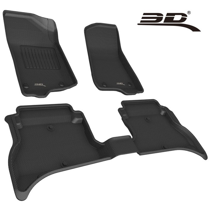 3D 카매트 지프 TPE 카구 매트 랭글러 4도어 PHEV 4xe JL 18년현재 TPE 차량용 바닥매트