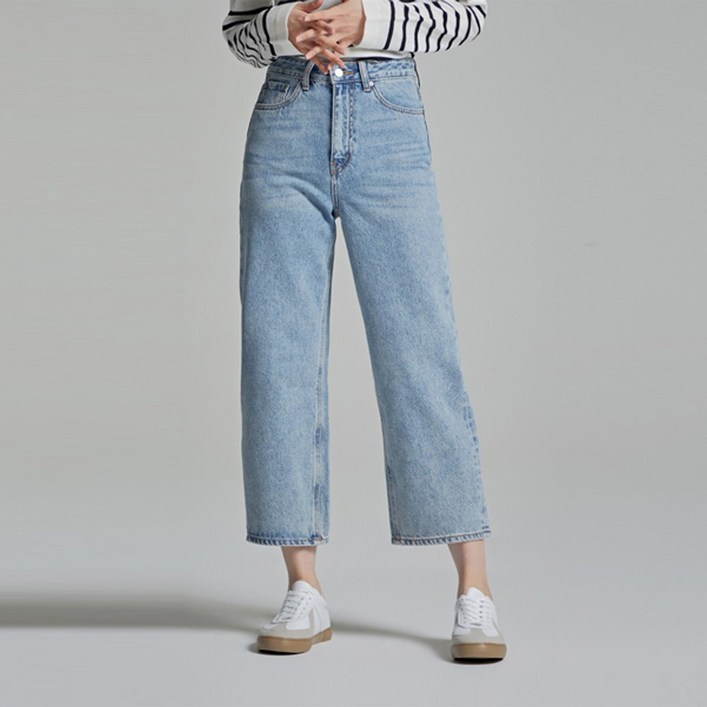 스파오 여성용 데일리지 와이드 웜 진