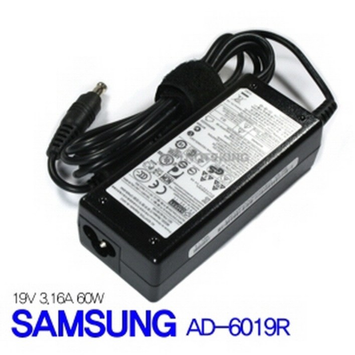 삼성 NT501R5K NT501R5L NT501R5M 정품 아답터 19V 3.16A 5.5mm