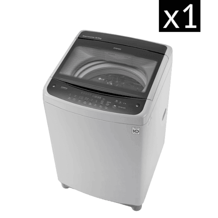 LG전자 스마트인버터모터 통돌이 일반세탁기 TR12BL 12kg 방문설치