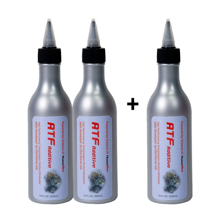 [나노렉스] 오토미션 ATF 미션오일 첨가제 300ml(9L) 2+1 자동변속시 성능복원 MTF,CVT,DCT 변속기