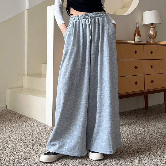 5XL 미친밴딩올핏 BIG 통와이드 팬츠 4color