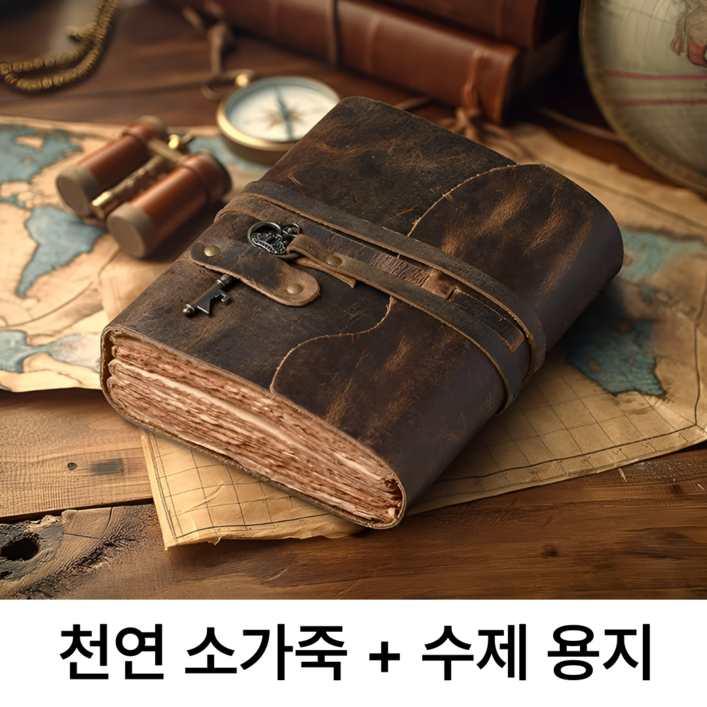 InLoop 빈티지 천연 가죽 다이어리 노트 InLoop 빈티지 천연 가죽 다이어리 노트