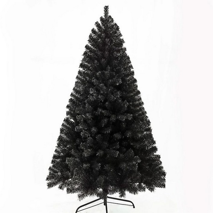 블랙 트리 크리스마스 호텔 검은색 검정색 2M