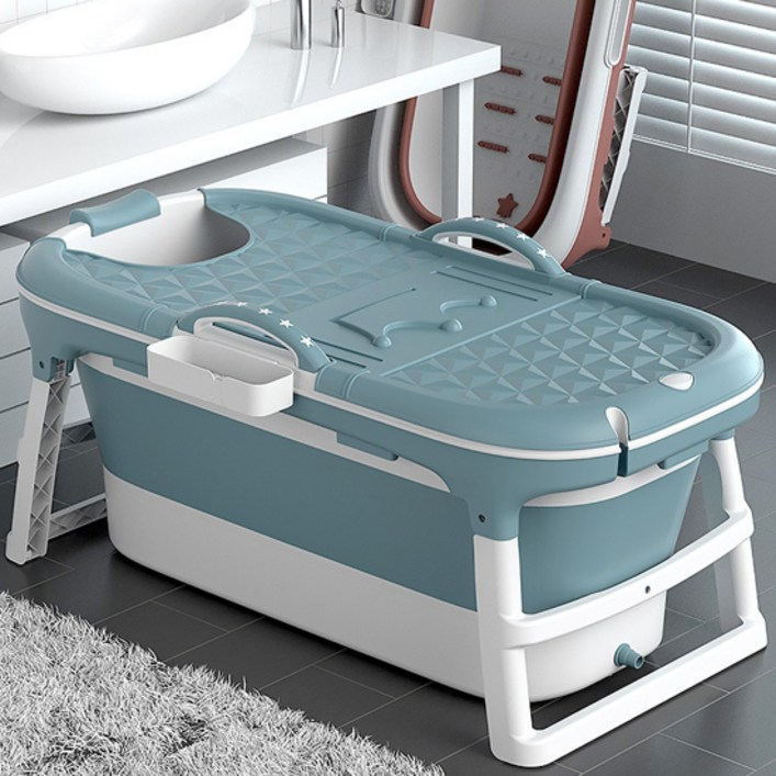 에이치앤아이 접이식욕조 이동식 반신욕조 고급형크라운