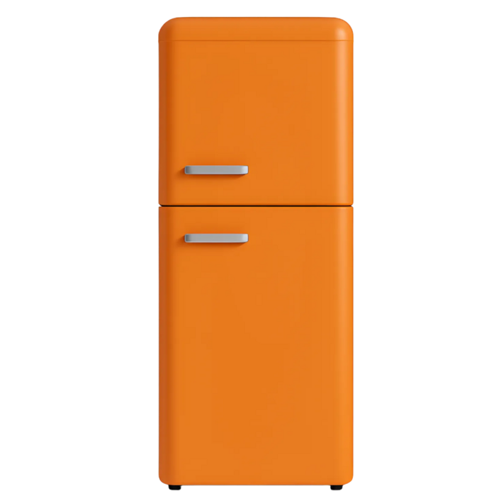 쿨카빙 소형냉장고 미니 원룸 레트로 1등급 냉장고 일반 사무실 작은 코카콜라, 코랄 오렌지, A  냉장52L냉동20L