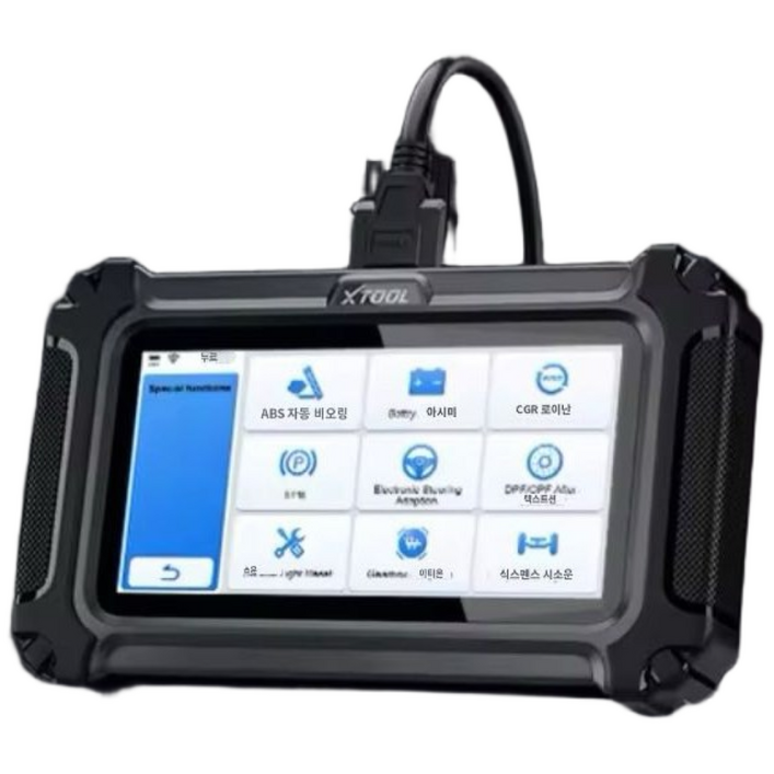 킹콩프로 XTOOL 자동차 스캐너 전차종 진단기 OBD2 자동차 ABS SRS EPB 엔진 시스템 전문 FCA CAN FD 자동차 진단 도구, 모든 차량용 평생 무료 15 서비스, 1개