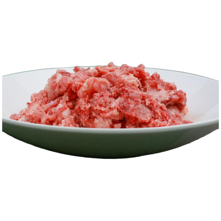 국내산 강아지 수제 간식 영양 생식 오리or닭 분쇄육 8등분 20kg