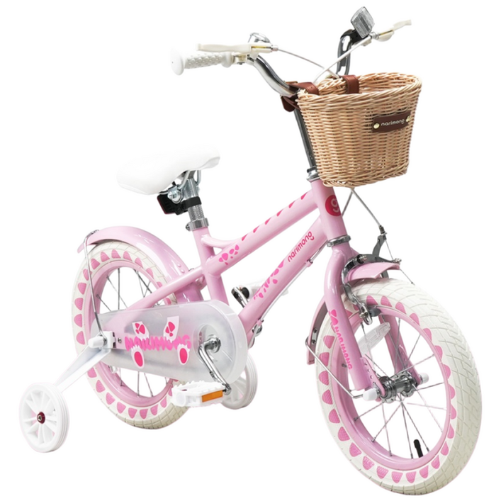 나리몽 키즈 아동 어린이 유아 네발 자전거 14인치 16인치