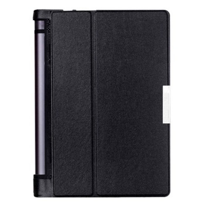 1+1 아야 레노버 요가탭 3 10.1 스마트 커버 케이스, 블랙, 2개