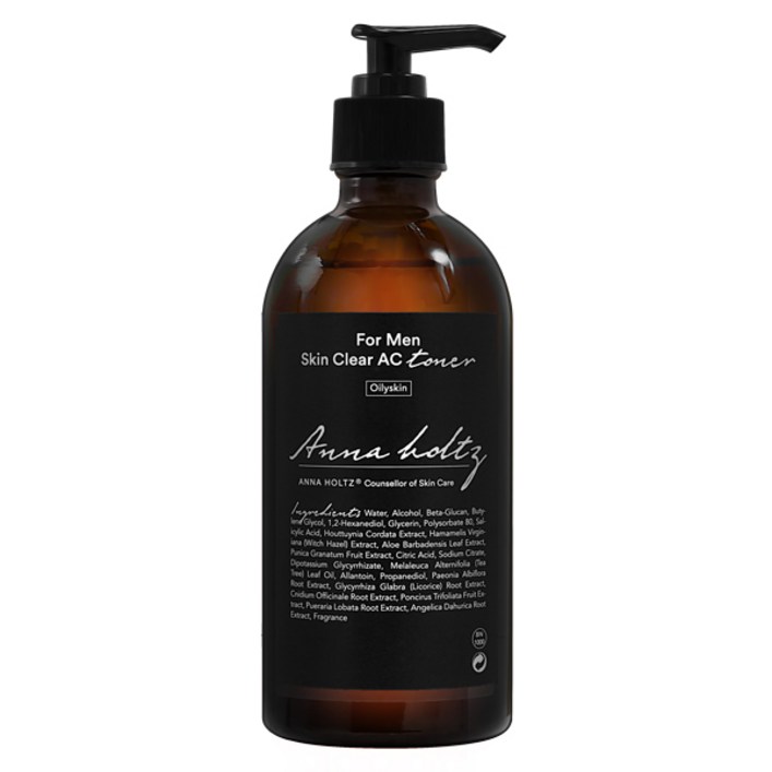 홀츠포맨 남자 스킨 토너 300ml 피지잡는 개기름 남성 화장품 옴므, 1개, 300ml