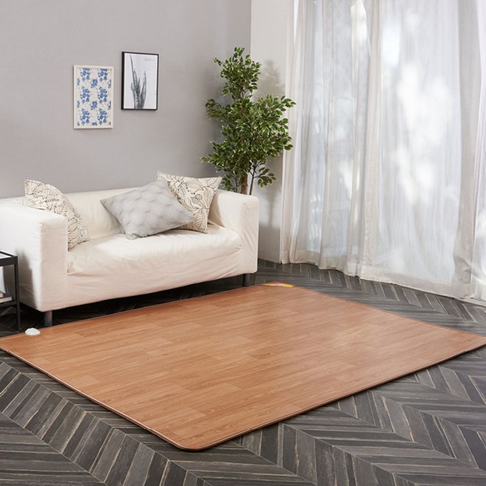 한일의료기 거실용 원목마루 전기매트 HL3001DW, 3,4인용183 x 230 cm