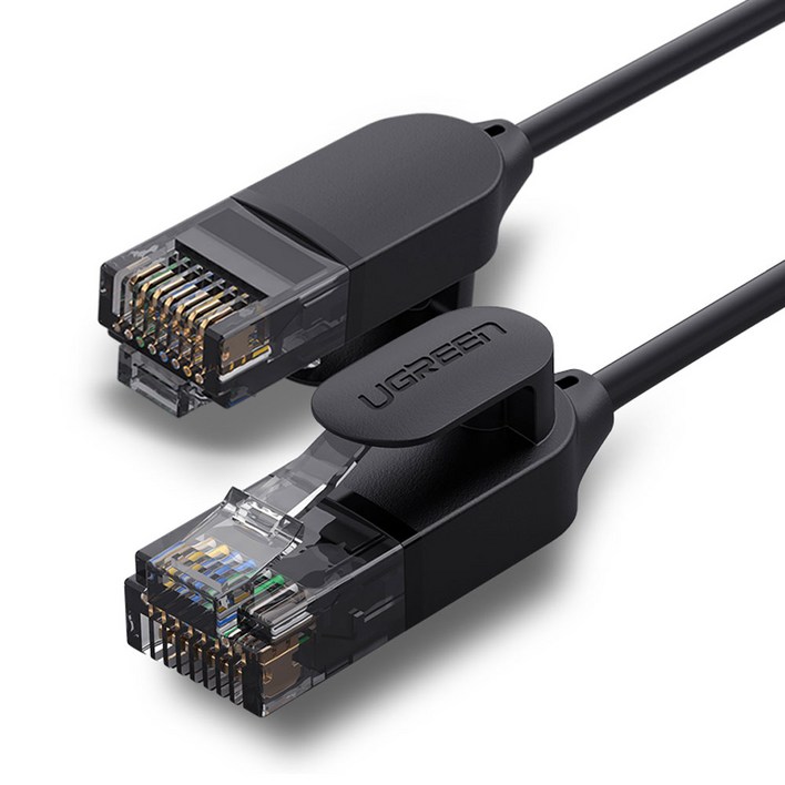 유그린 울트라 슬림 CAT6A 기가 랜케이블 2m, 단일색상, 1개, 2m