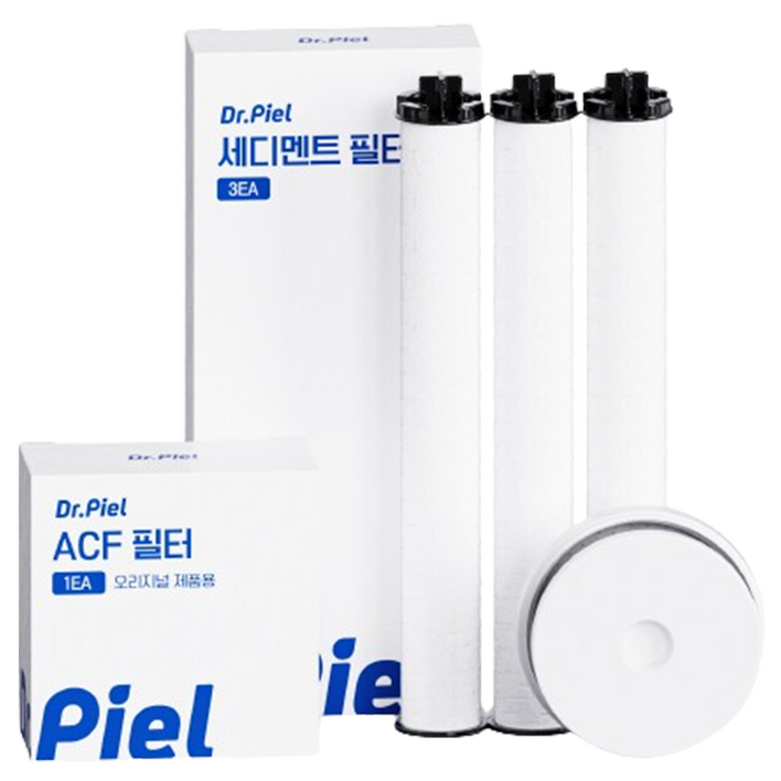 닥터피엘 필터 샤워기 리필필터 6개월 세트 1차필터 3p 2차필터