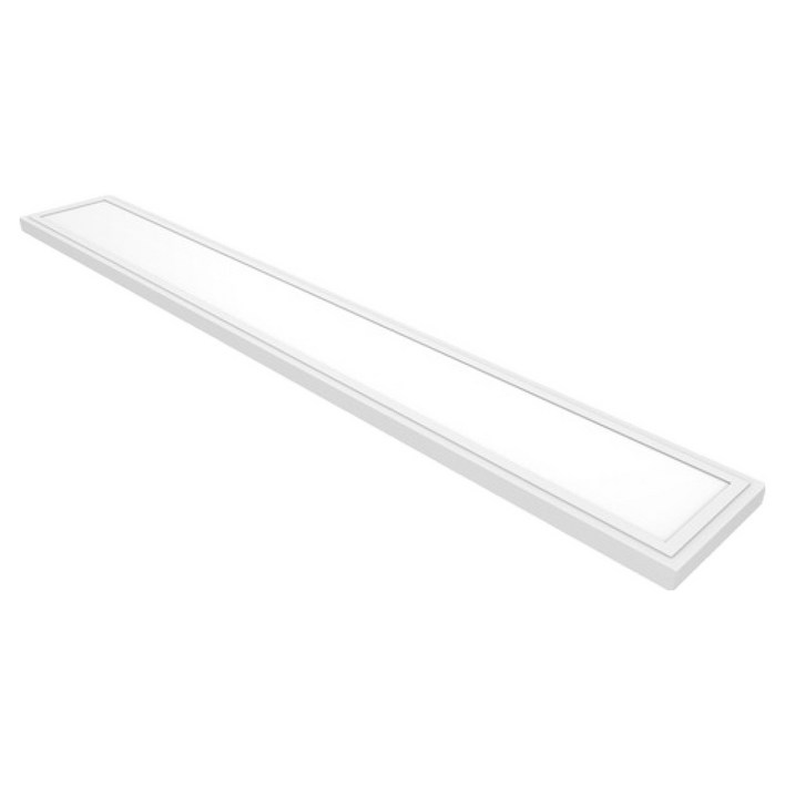 비츠조명 LED 슬림 플러스 면조명 50W 1280 x 180 x 27 mm, 화이트+주광색