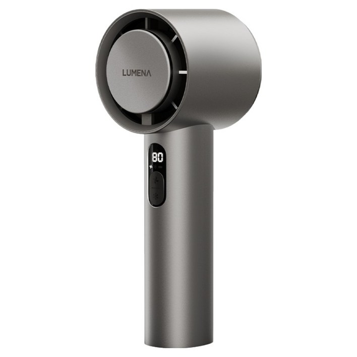 루메나 휴대용 무선 냉각선풍기, FAN JET ULTRA, 그레이
