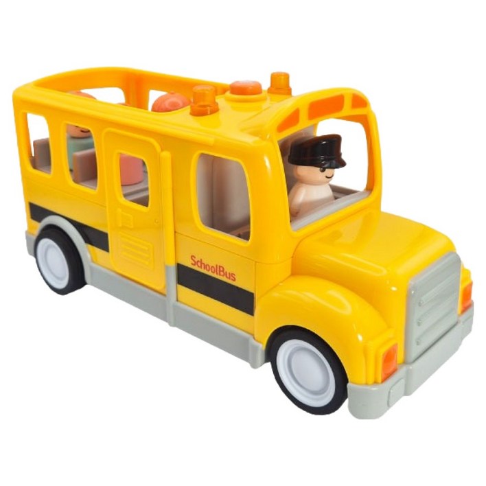 토이앤토이 모아이 미니카 스쿨버스, 옐로우, 1개