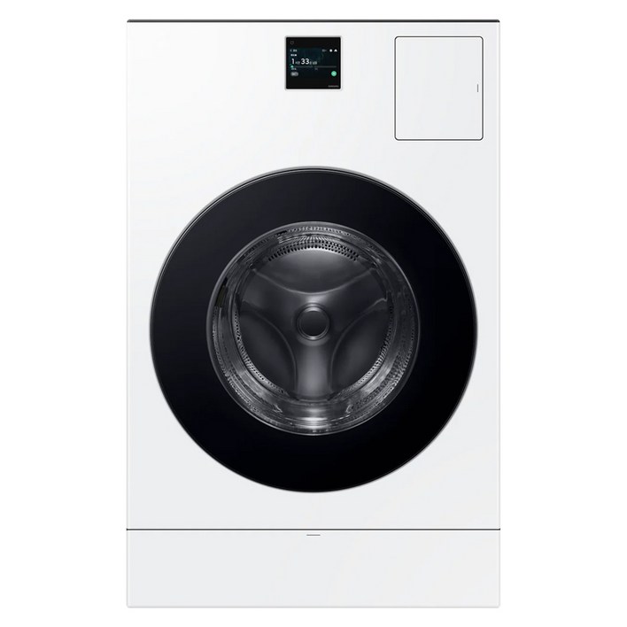 10 환급가전 삼성전자 Bespoke AI LCD 콤보 세탁기 109.2mm WD80F25CHW 25kg15kg 방문설치