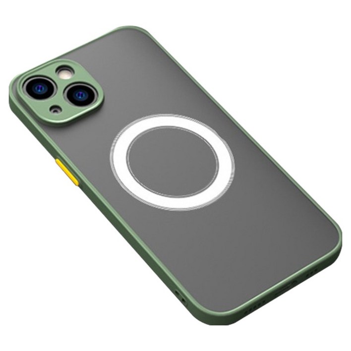 케이스틱 컬러풀 반투명 변색없는 맥세이프 휴대폰 케이스