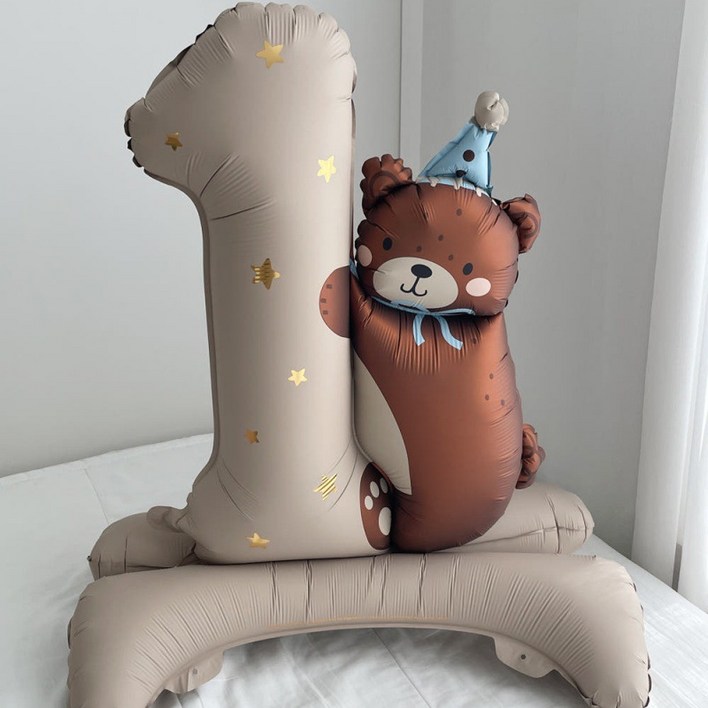 소아르 대형 곰돌이 스탠딩 풍선