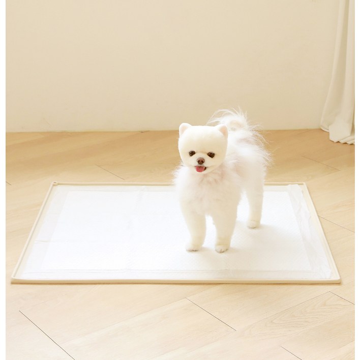 소심한호랑이 반려동물 논슬립 실리콘 배변매트, 베이지, 1개 소심한호랑이 반려동물 논슬립 실리콘 배변매트, 베이지, 1개