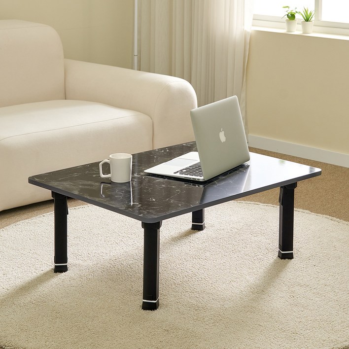 아이캔컴퍼니 국내생산 LPM 4단 높이조절 베이직 접이식 테이블 800