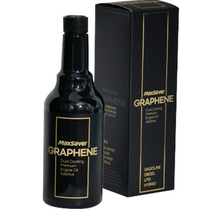 맥세이버 차량용 그래핀 엔진오일 첨가제 400ml, 1개, 디젤, 가솔린, LPG