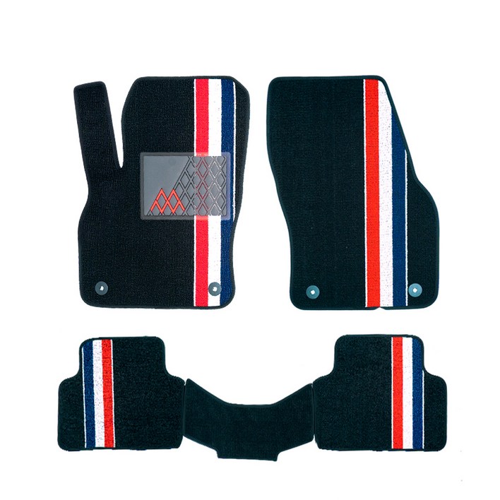 CHAMOA 확장형 뉴 코일매트 차량용 카매트 1열+2열