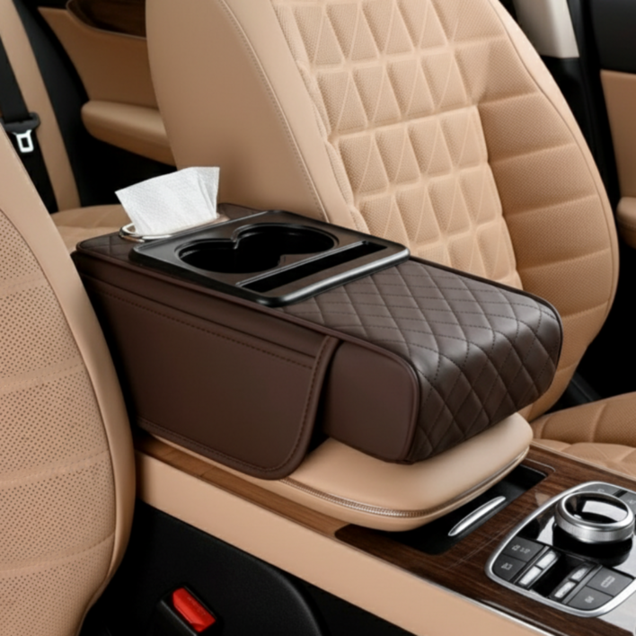 헤인느 차량용 콘솔 쿠션 자동차 팔걸이 쿠션