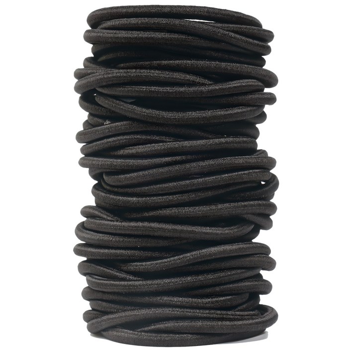 천사소녀 여성용 엘라스틱 무지 머리끈