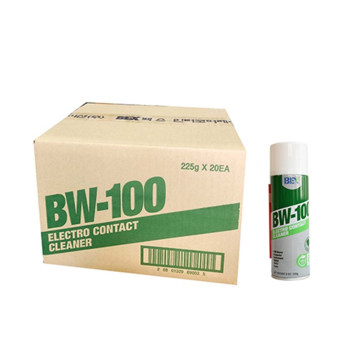 BEX 접점부활제 BW-100 225, 450g 전기전자접점크리너 박스 주문, 1세트
