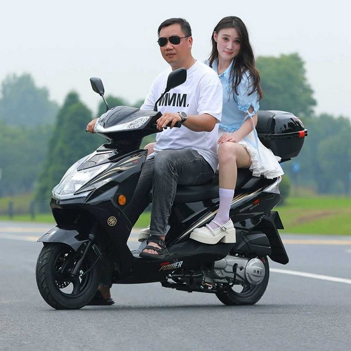 스쿠터 125cc 배달 선물 여성용 장거리 전동 배터리 바이크