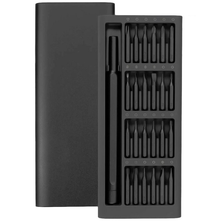 샤오미 미지아 WIHA 호환 정밀 드라이버 24종 공구세트, 1세트, 드라이버 24종