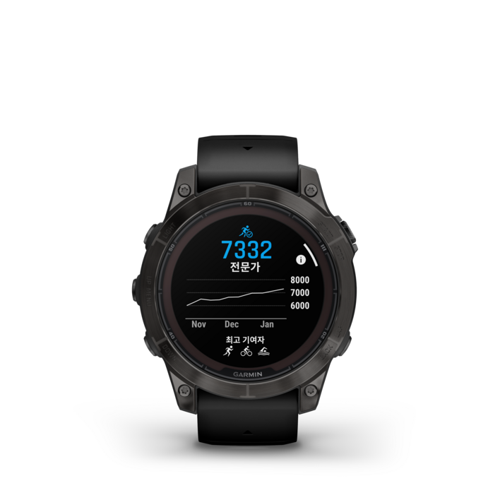 가민 피닉스 7 프로 실리콘 밴드 아웃도어 GPS 스마트워치