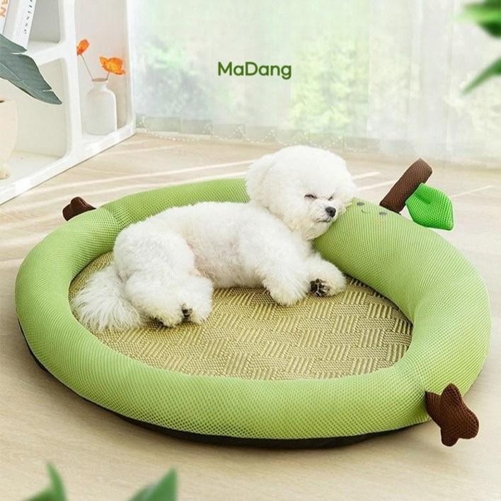 마당 강아지 고양이 쿨매트 과일방석 러블리컬러, 1개, 그린애플 마당 강아지 고양이 쿨매트 과일방석 러블리컬러, 1개, 그린애플