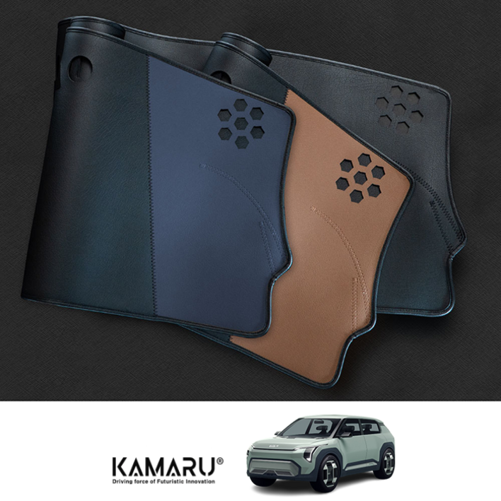 기아 EV3 가죽 대쉬보드커버 럭스 카마루