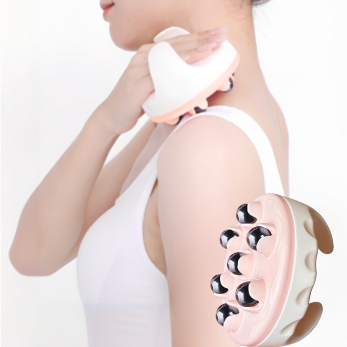 다소이 7S 림프 순환 마사지 볼, 단일색상, 1개