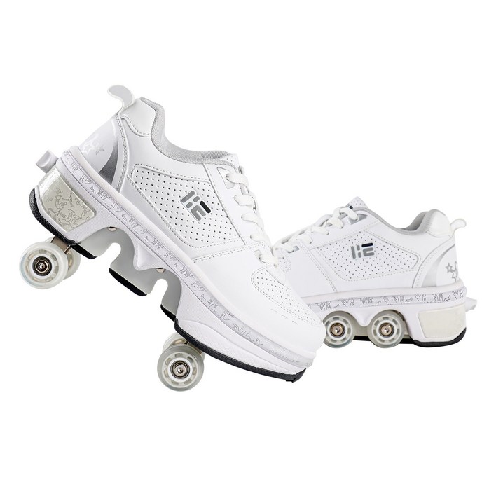 liekick 쿼드 스케이트  스케이트 개폐식 롤러 슈즈  휠 스니커즈롤러 스케이트롤러슈즈