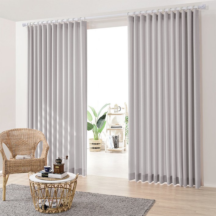 아로아 국내제작 혜미커튼 높이맞춤가능 형상기억 자석끈증정 거실 안방 최고급 호텔식 세련된 색상 사계절커텐