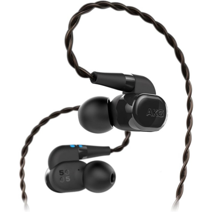 AKG N5005 이어폰 Black 고해상도 음질 블루투스 고급형 고성능 오디오 전문가 추천 베이스 조절 가능