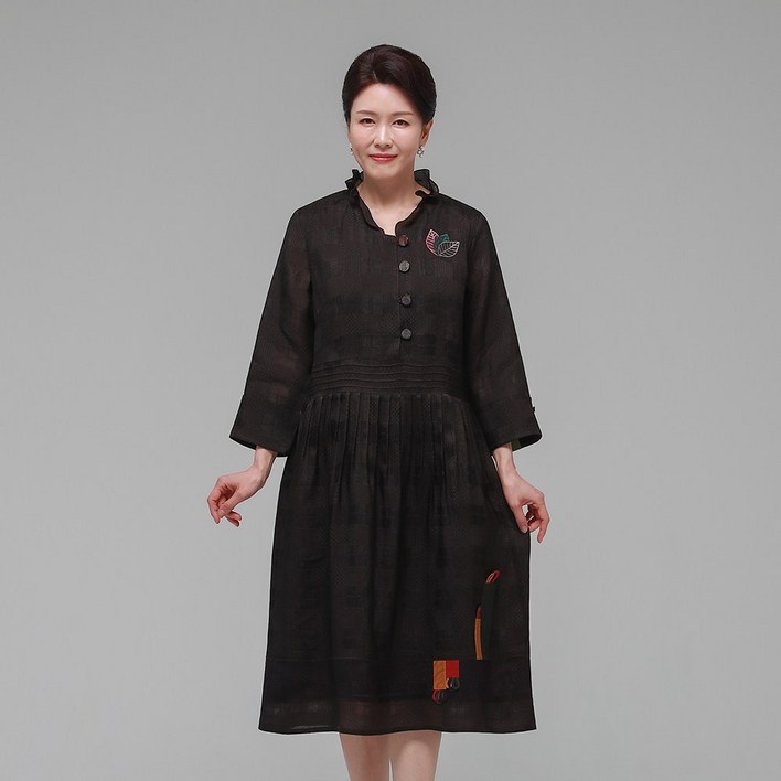 더하랑 엄마옷 신상인견원피스 단아드리