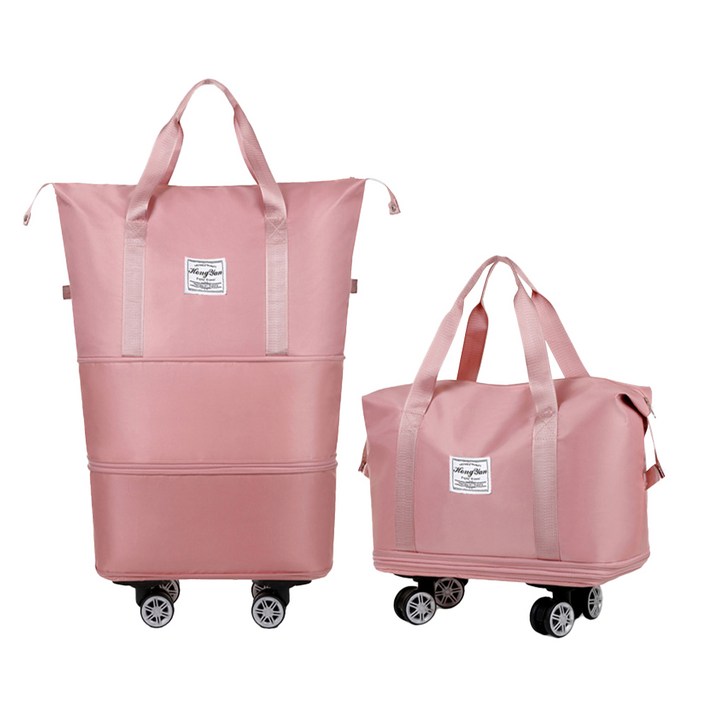 아모란나 여행가방 바퀴 탈부착 3단 확장 폴딩백 접이식 보스턴백 대형