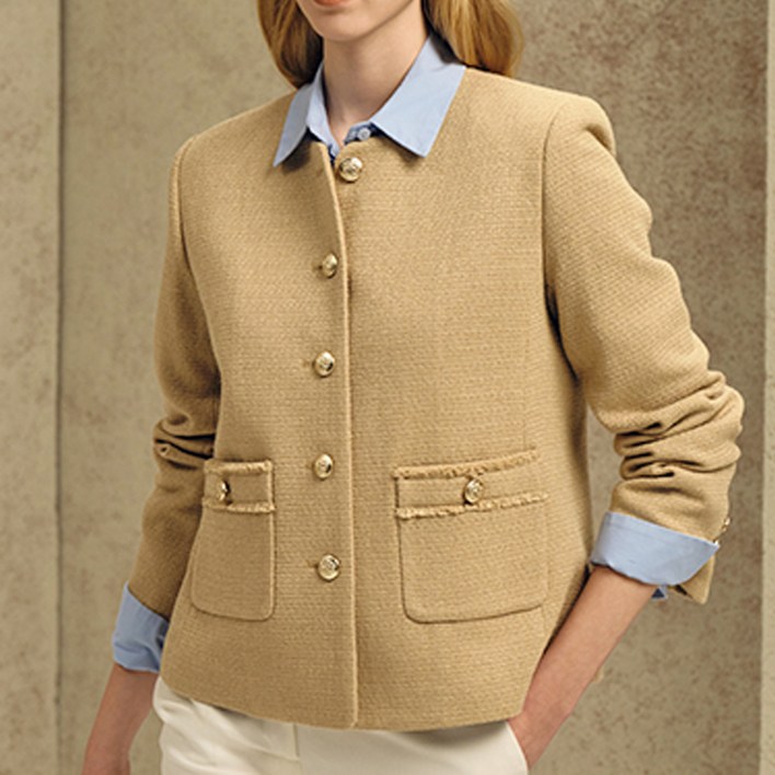 꼬모노보 트위드 자켓 5588 size