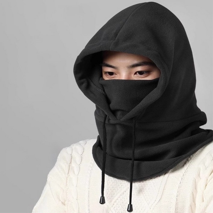 촉감좋은 부드러운 후드 넥워머