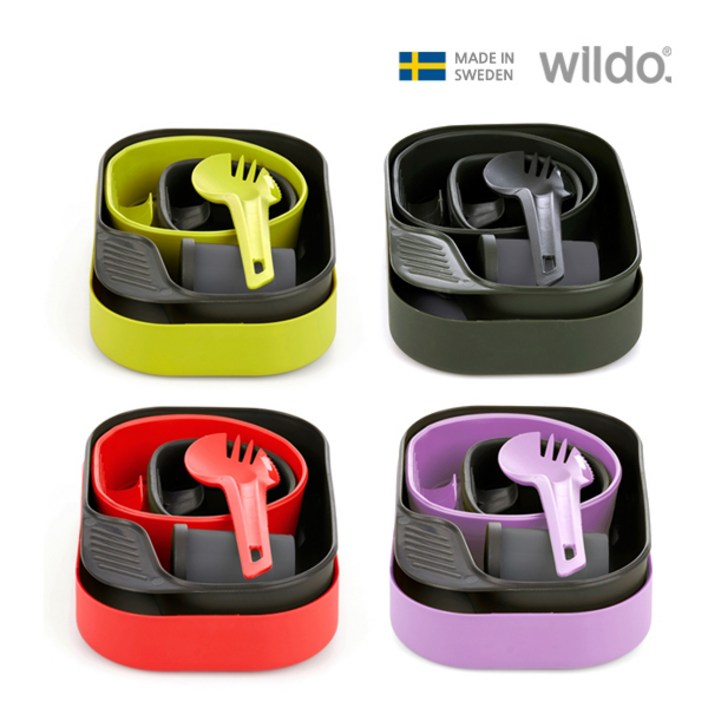 WILDO 윌도 캠핑용 식기 세트 캠퍼박스
