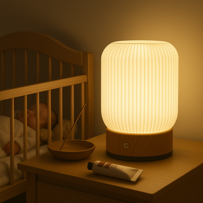 아이엔홈 3색 원터치 LED 무드등 감성조명 신생아 침대 수유등 취침등 수면등 램프