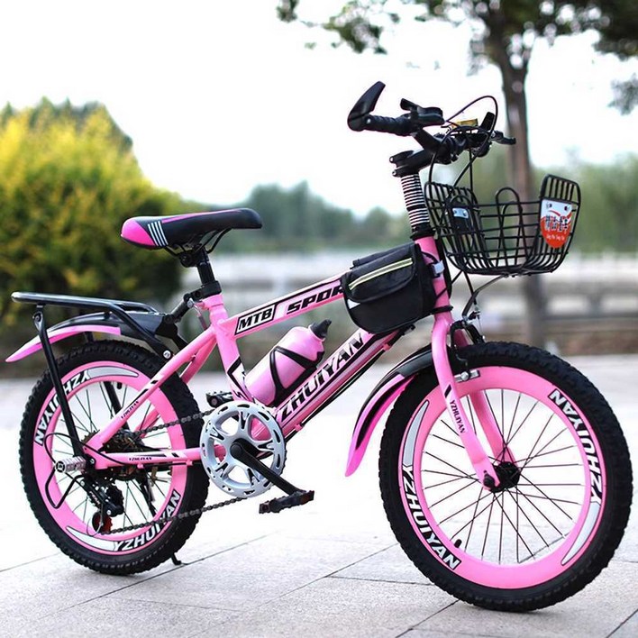 9살 자전거 7살 초등학생 선물용 두발 18인치 공주